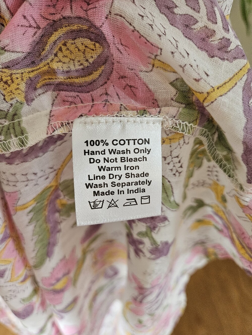 NWT Daughters Of India Kyra Maxi Dress in Fuchsia Bloom size S - Picture 12 of 12